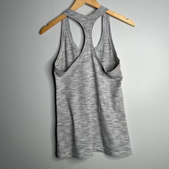 Lululemon Women's Cool Racerback II Heathered Slate‎ Tank Size 6 - Picture 5 of 6